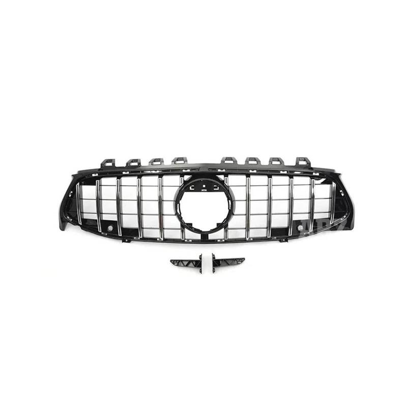 GT Grill Grille Für Benz Für CLA Für Coupe Limousine W118 X118 C118 180 260 2019-2020 2021 2022 Kühlergitter Auto Kühlergrill Frontgrill(Chrom) von Bpjikxf