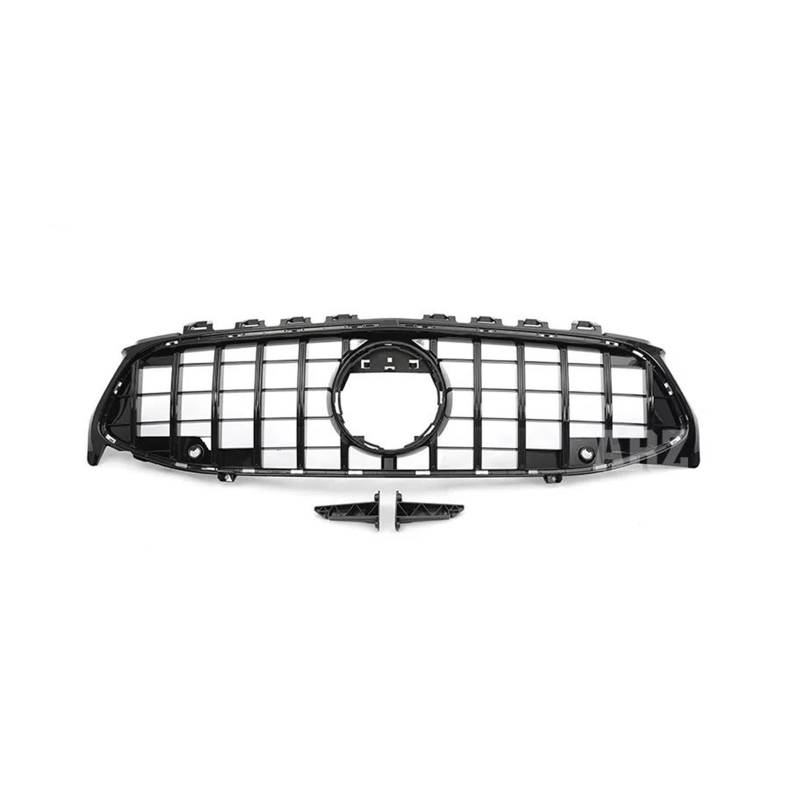 GT Grill Grille Für Benz Für CLA Für Coupe Limousine W118 X118 C118 180 260 2019-2020 2021 2022 Kühlergitter Auto Kühlergrill Frontgrill(Schwarz) von Bpjikxf