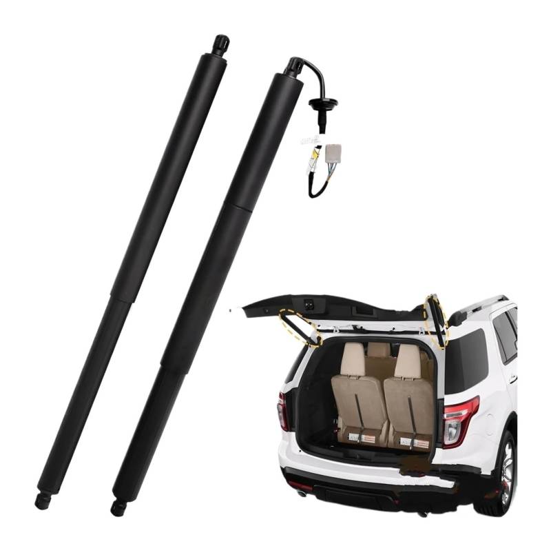 Gasdruckfeder Gasfeder Heckklappe BB5Z14B351A Für Ford Für Explorer 2011 2012 2013 2014 2015 Heckklappe Heck Heckklappe Stamm-Release Latch Antrieb Links Fahrer(Pair) von Bpjikxf