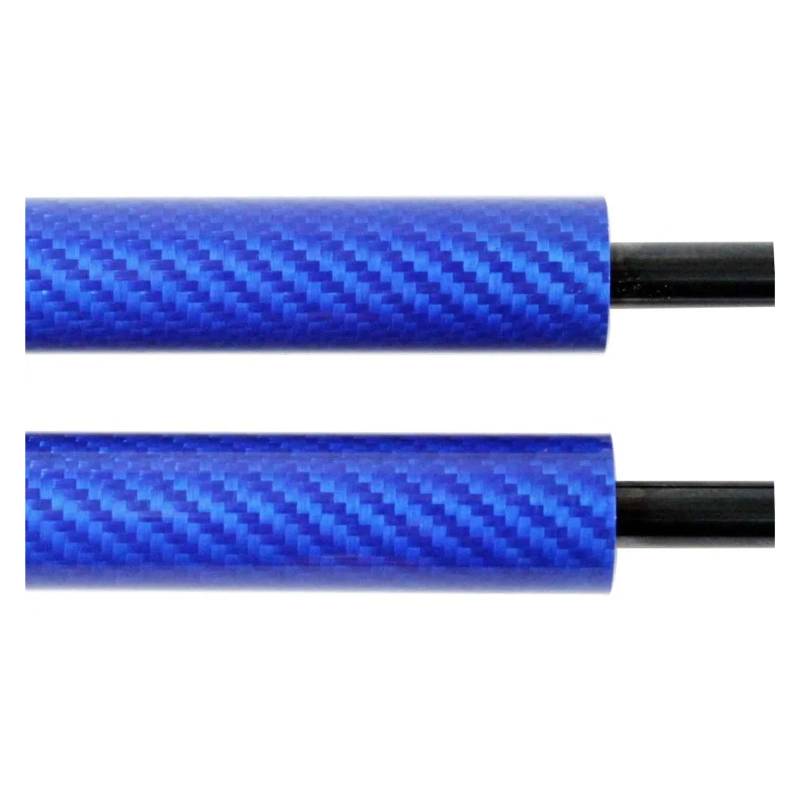 Gasdruckfeder Gasfeder Heckklappe Für Fiat Für Doblo Für Classic Für Panorama 223 2000-2010 Van Stamm Boot Lift Unterstützung Stange Schocks Dämpfer Absorber Hinten Heckklappe Streben(Blue Carbon Fibe von Bpjikxf