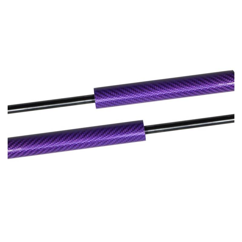 Gasdruckfeder Gasfeder Heckklappe Für Lancia Für Musa Für MPV 2004-2012 Heckklappe Streben Stamm Boot Lift Unterstützt Kolben Frühling Stange Hintere Tür Bleiben Stoßdämpfer Bar(Purple Carbon Fiber) von Bpjikxf