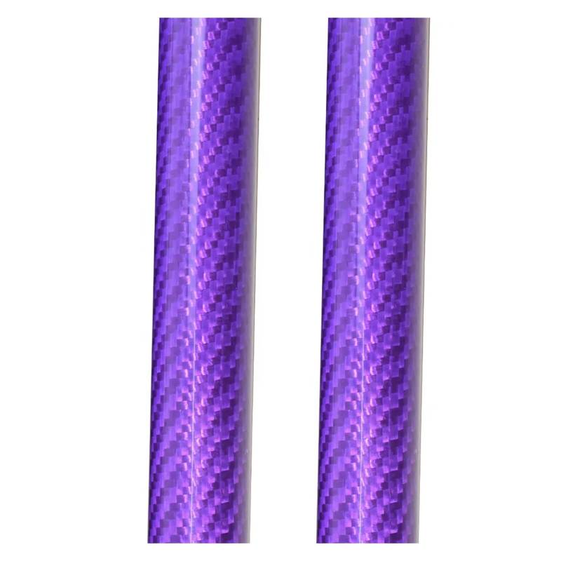 Gasdruckfeder Gasfeder Heckklappe Für Toyota Für Hilux 8th 2015-2023 4x4 Pickup Lkw Hinten Tür Verlangsamen Heben Unterstützung Dämpfer Stange Heckklappe Unterstützen Federbein Kit(Purple carbon fiber von Bpjikxf