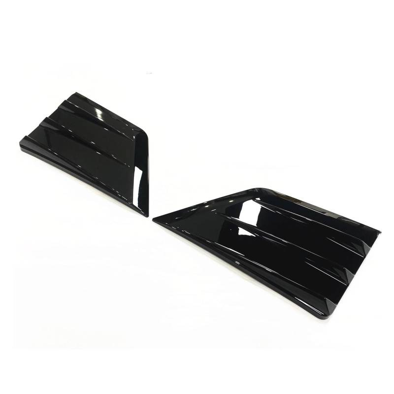 Glanz Schwarz Für G20 LCI 330i M340i 2023-2024 Sport Front Stoßstange Seite Canards Spoiler Abdeckung Air Vent Rahmen Splitter Trim Kühlergitter Auto Kühlergrill Frontgrill von Bpjikxf