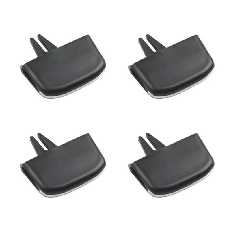 Grille Vent Klimaanlage 4X Auto Armaturenbrett Mitte Kurz A/C Vent Outlet Tab Clip Reparatur Kit Für Volvo S60 2011-2015 2016 2017 2018 2019 Air Vent Einstellung Schnalle von Bpjikxf