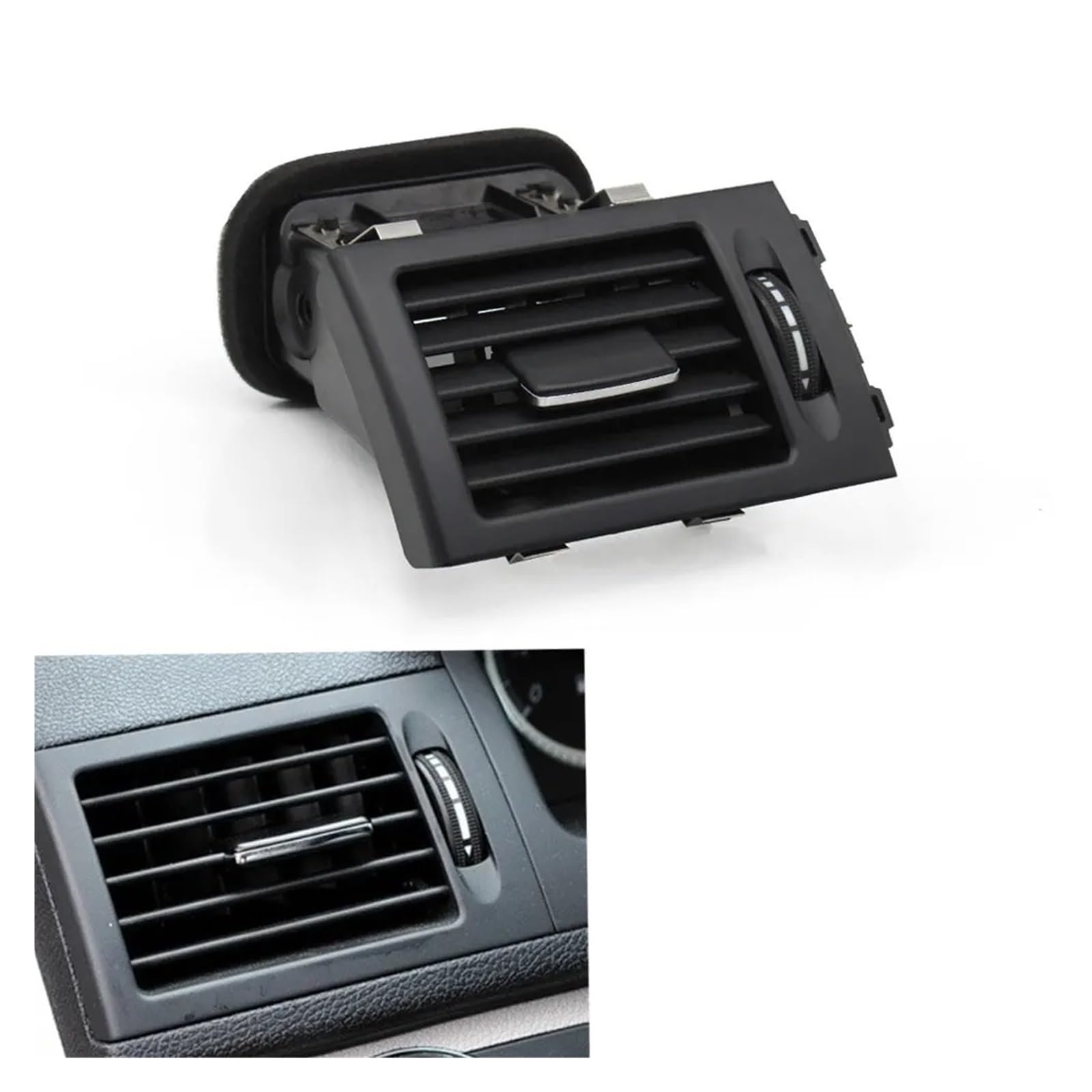 Grille Vent Klimaanlage Armaturenbrett-Mitte AC Air Vent Outlet Grille Montage Links Rechts AC Vent Für Benz C Klasse C180 C200 220 230 260 W204 2007-2011(LHD Left) von Bpjikxf