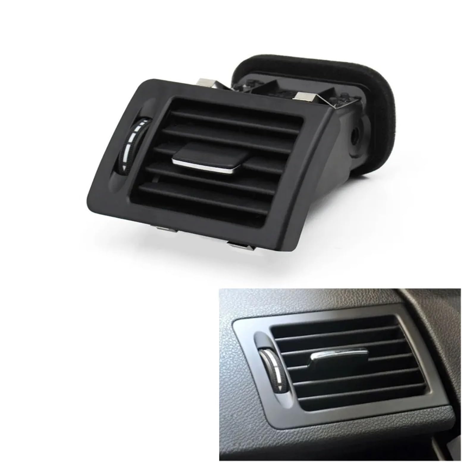 Grille Vent Klimaanlage Armaturenbrett-Mitte AC Air Vent Outlet Grille Montage Links Rechts AC Vent Für Benz C Klasse C180 C200 220 230 260 W204 2007-2011(LHD Right) von Bpjikxf