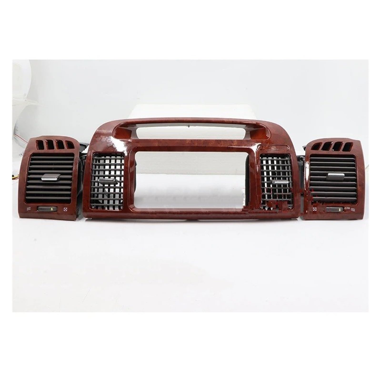 Grille Vent Klimaanlage Für Toyota Für Camry 2003-2004 2005 2006 Center Klimaanlage Vent Grill Outlet Panel Mit Chrom Platte(3 Pcs Brown) von Bpjikxf