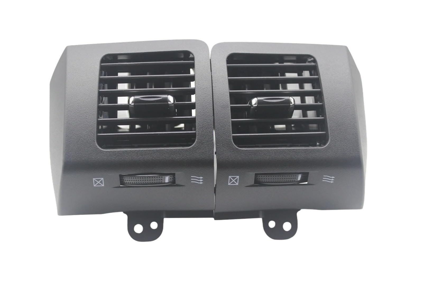 Grille Vent Klimaanlage Für Toyota Für Land Für Cruiser Für Prado 120 Für Lexus GX470 2003-2009 Klimaanlage Kühlergrill Armaturenbrett Entlüftungsauslass(Schwarz) von Bpjikxf