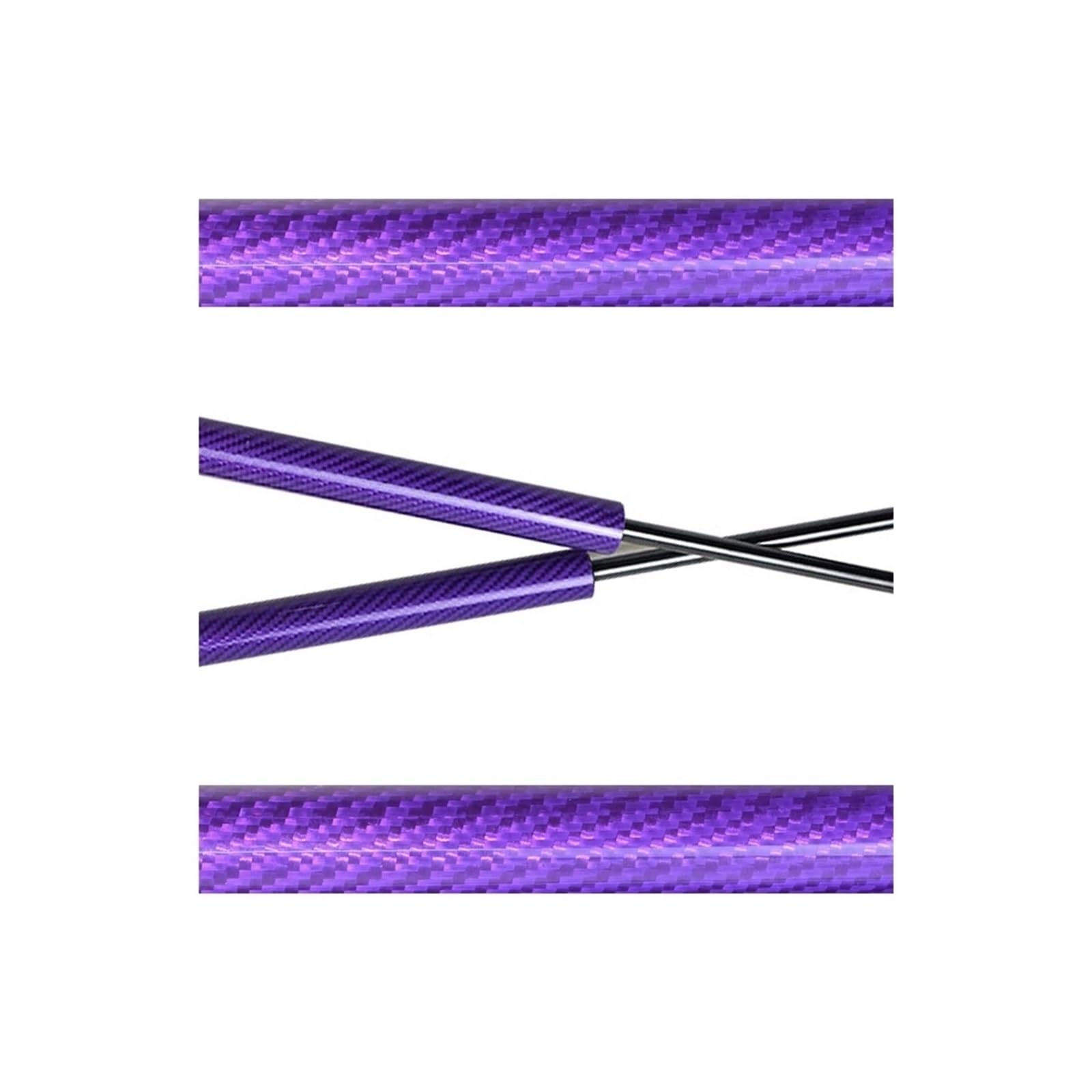 Haubenlift Motorhaubenlifte Für 5 Series F07 F10 F11 2010-2017 Haubendämpfer Fronthaube Motorhaube Gasdruckfedern Federn Shock Lift Unterstützt Absorber Stützstangen(Purple Carbon Fiber) von Bpjikxf