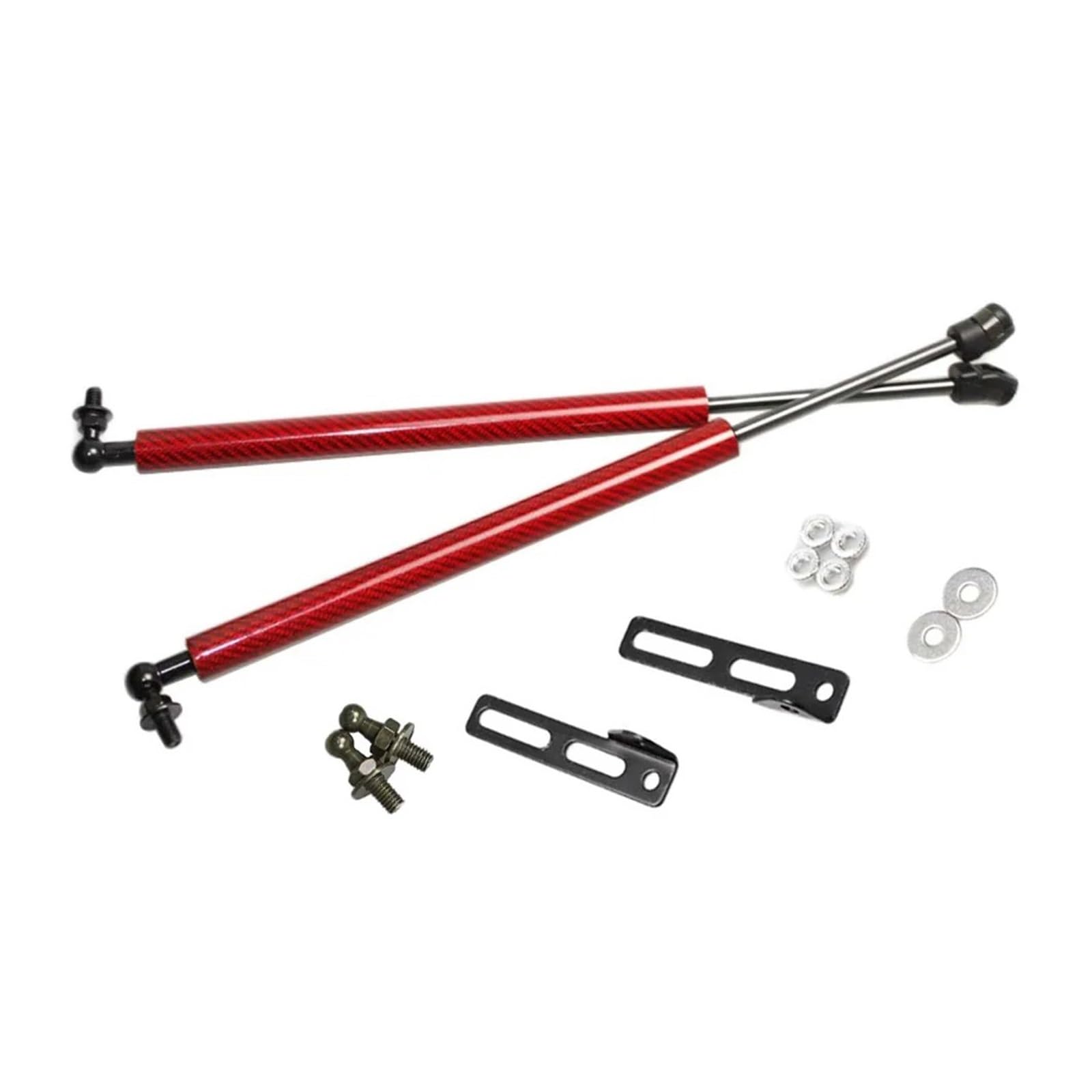 Haubenlift Motorhaubenlifte Für Chevrolet Für Grand Für Vitara JT 3. 2005-2017 Front Motorhaube Haube Gas Streben Quellen Lift Unterstützt Stange Stoßdämpfer Absorber(Red Carbon Fiber) von Bpjikxf