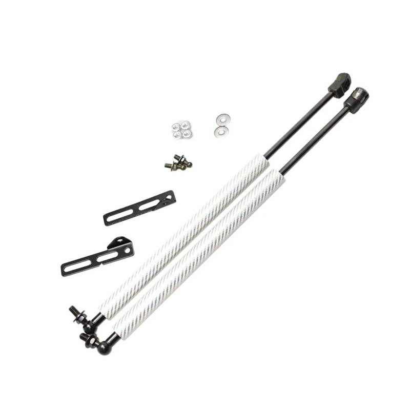 Haubenlift Motorhaubenlifte Für Chevrolet Für Grand Für Vitara JT 3. 2005-2017 Front Motorhaube Haube Gas Streben Quellen Lift Unterstützt Stange Stoßdämpfer Absorber(Silver Carbon Fiber) von Bpjikxf