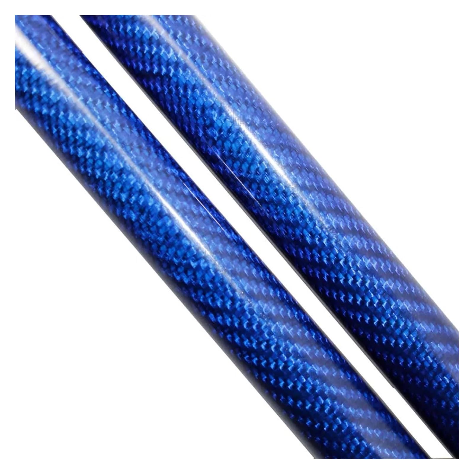Haubenlift Motorhaubenlifte Haube Streben Für SEAT Für Leon Mk3 5F 2012-2019 2020 Schock Dämpfer Vorderen Motorhaube Ändern Lift Unterstützt Gas Quellen Absorber Prop(Blue Carbon Fiber) von Bpjikxf