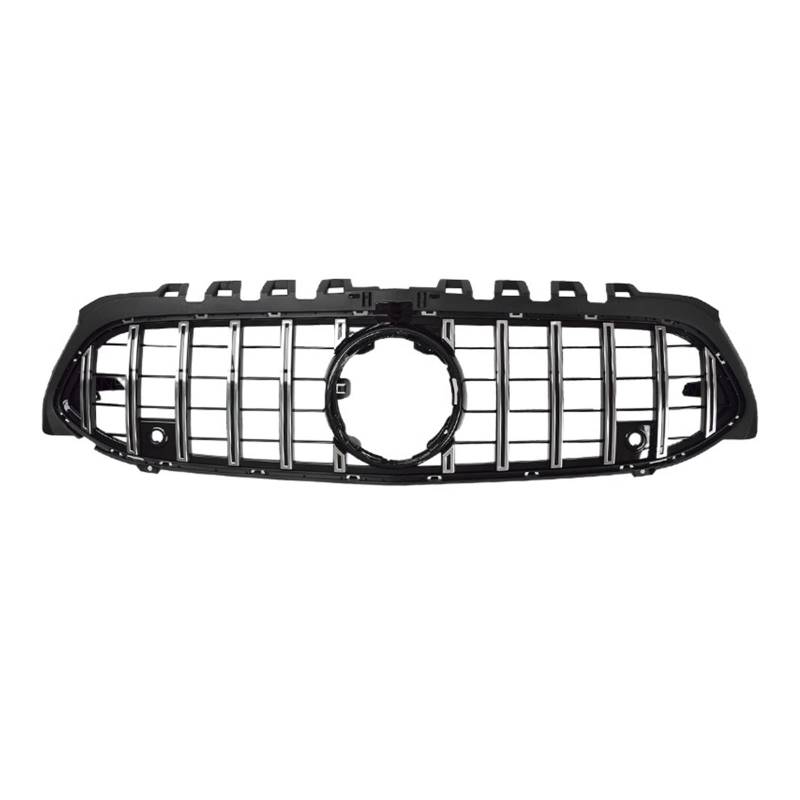 Kühlergrill Passend Für Die Neue A-Klasse W177 GT Für GTR-Kühlergrill Diamantgrill A180 A200 A260 A45 2018 2019 2020 2021 2022 Kühlergitter Auto Kühlergrill Frontgrill(Silver with Camera) von Bpjikxf
