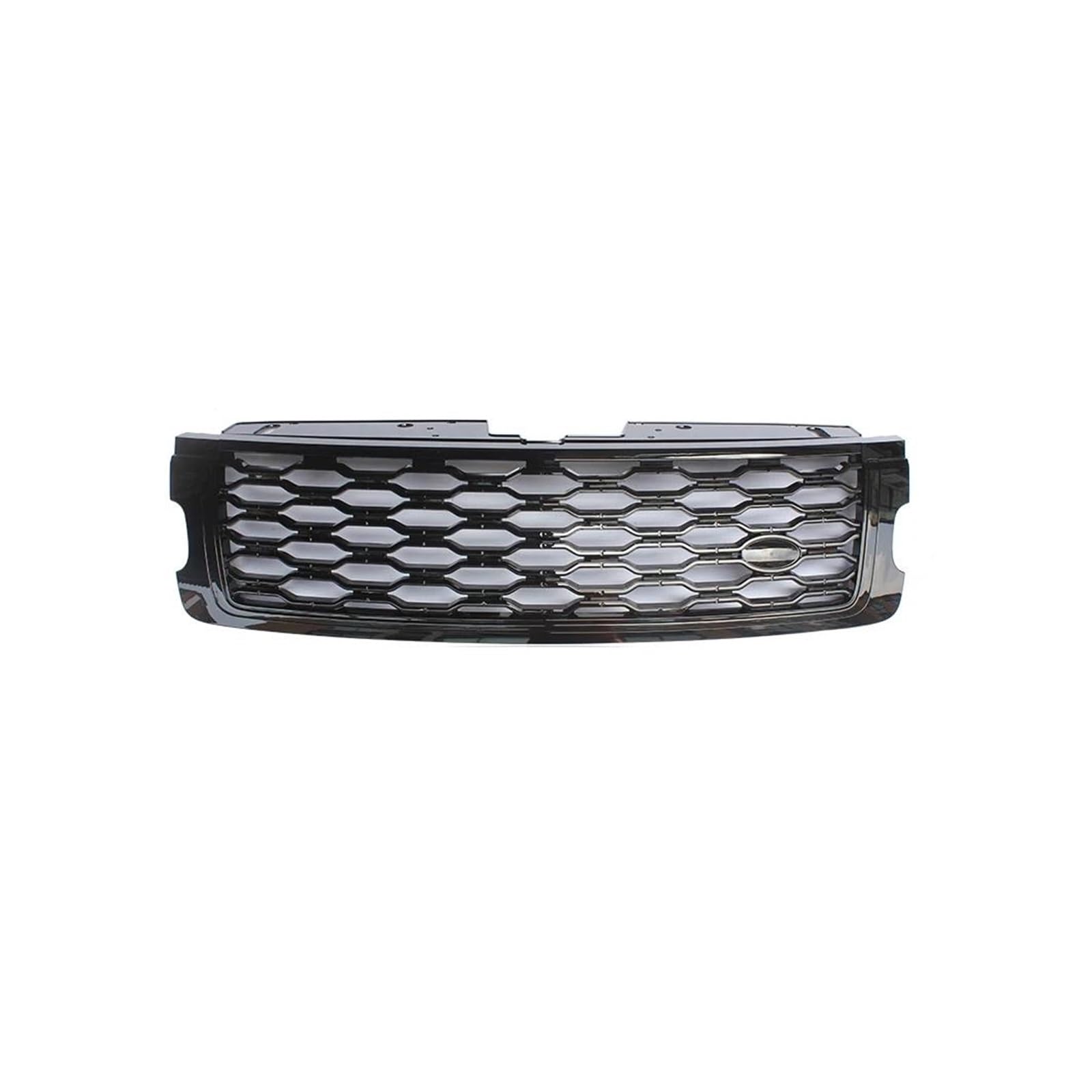 Modifizierter Renngrill Für Range Für Rover Für Vogue L405 2018 2019 2020 Frontstoßstangen-Netzabdeckungsgrills Kühlergrill Kühlergitter Auto Kühlergrill Frontgrill(All Black) von Bpjikxf