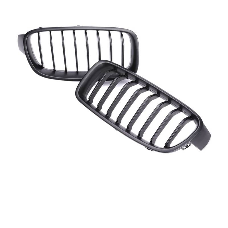 Sport Unterer Grill Frontgitter Nieren M3 Grill Für 3er F30 F31 F35 2012 2013 2014 2015 2016 2017 2018 Zierleisten In Schwarz Glänzend Kühlergitter Auto Kühlergrill Frontgrill(Single 8 Matte Black) von Bpjikxf