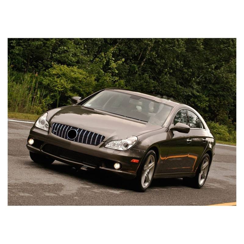 Vorne Racing Facelift Kühlergrill Frontgrill Oberen Stoßfänger Grill Für Benz W219 Für CLS Klasse 2008 2009 2010 Kühlergitter Auto Kühlergrill Frontgrill(C) von Bpjikxf