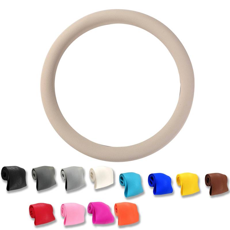 Car Steering Wheel Protective Cover, Silicone Steering Wheel Cover, Cool Non-Slip Silicone Steering Wheel Protector, Steering Wheel Cover Silicone (#6) von Bpoeee