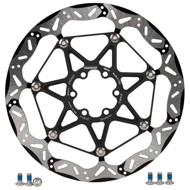 Braking MTB-Bremsscheibe Epta Stage 0 Silber Gr. 220 mm von Braking