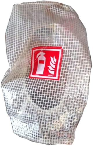 Brandengel Schutzhaube Gitternetzschutzhaube für 12 kg Feuerlöscher ISO Kasten Schrank Abdeckung Überzug von Brandengel