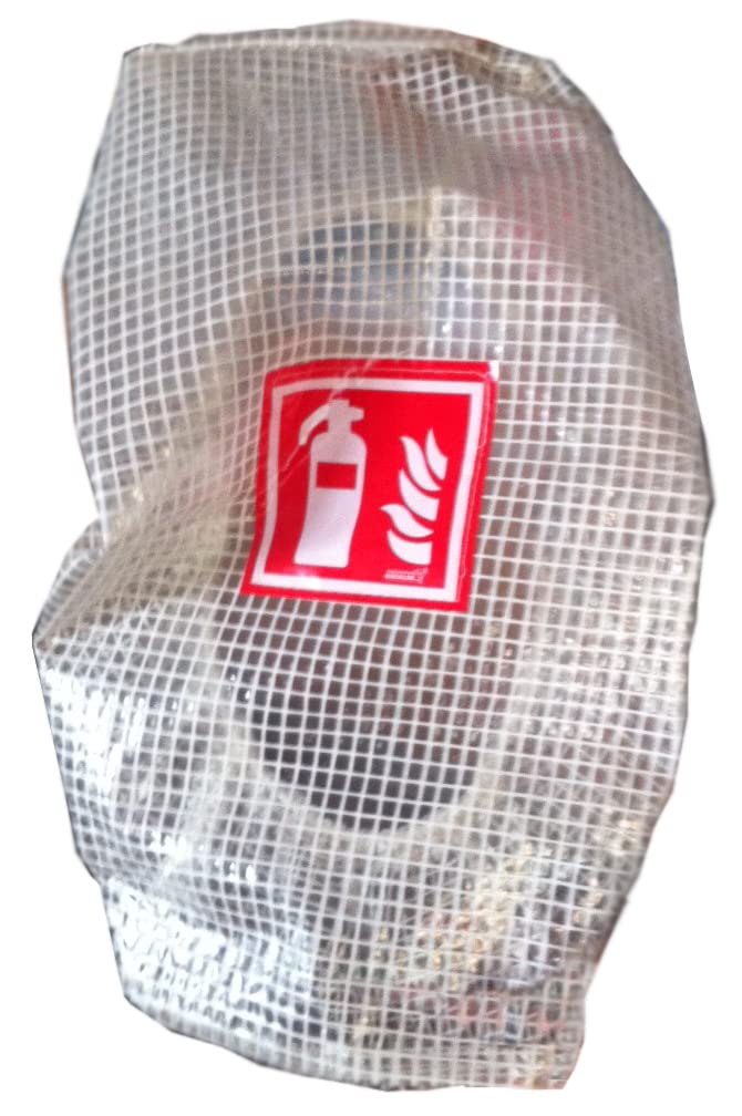 Brandengel Schutzhaube Gitternetzschutzhaube für 2 kg Auto Feuerlöscher ISO Kasten Schrank Abdeckung Überzug von Brandengel