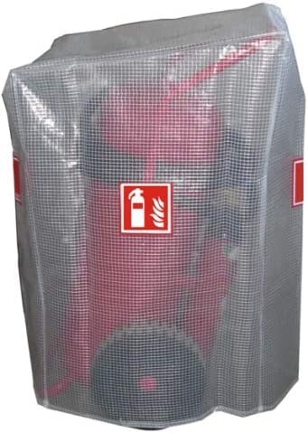 Brandengel Schutzhaube Gitternetzschutzhaube für 50 kg Feuerlöscher ISO Kasten Schrank Abdeckung Überzug von Brandengel