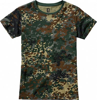 Brandit 44004, T-Shirt Damen - Flecktarn - M von Brandit