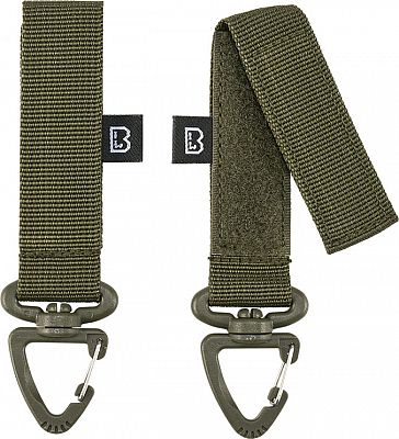 Brandit Belt and Molle Loop, Karabiner - Oliv von Brandit