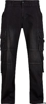 Brandit Denim, Cargohose - Schwarz - W34/L34 von Brandit