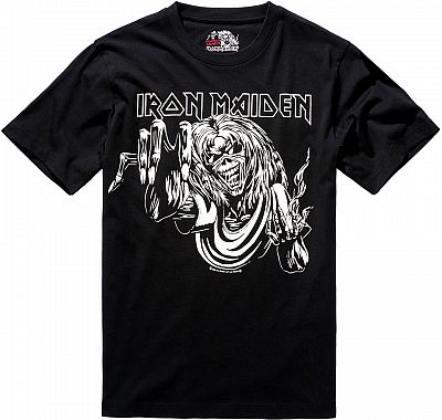 Brandit Iron Maiden Eddie Glow, T-Shirt - Schwarz/Weiß - 7XL von Brandit