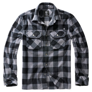 Brandit Jeff Fleeceshirt Schwarz Grau Brandit Jeff Fleeceshirt Schwarz Grau von Brandit