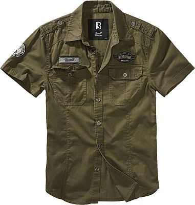Brandit Luis Vintage, Hemd kurzarm - Oliv - S Brandit Luis Vintage, Hemd kurzarm - Oliv - S von Brandit
