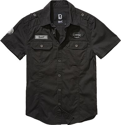 Brandit Luis Vintage, Hemd kurzarm - Schwarz - 6XL Brandit Luis Vintage, Hemd kurzarm - Schwarz - 6XL von Brandit