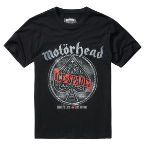 Motörhead Brandit Ace of Spades T-Shirt Schwarz Motörhead Brandit Ace of Spades T-Shirt Schwarz von Motörhead