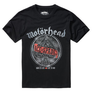 Motörhead Brandit Ace of Spades T-Shirt Schwarz von Motörhead