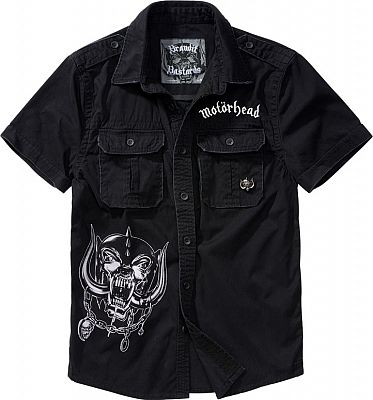 Brandit Motörhead Vintage, Hemd kurzarm - Schwarz/Weiß - 3XL von Brandit