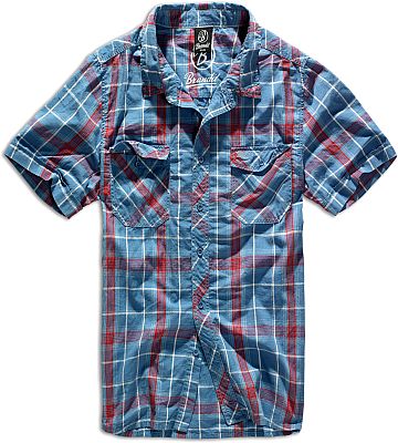Brandit Roadstar, Hemd kurzarm - Rot/Blau - XXL Brandit Roadstar, Hemd kurzarm - Rot/Blau - XXL von Brandit
