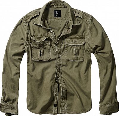 Brandit Vintage, Hemd - Oliv - 3XL Brandit Vintage, Hemd - Oliv - 3XL von Brandit