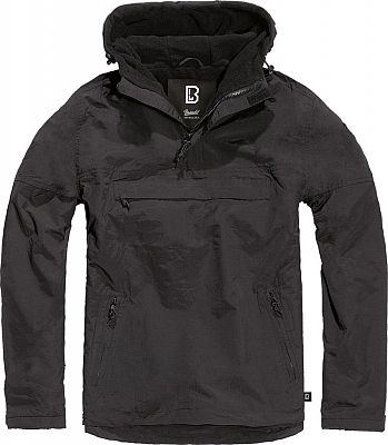 Brandit Windbreaker, Textiljacke - Schwarz - M von Brandit