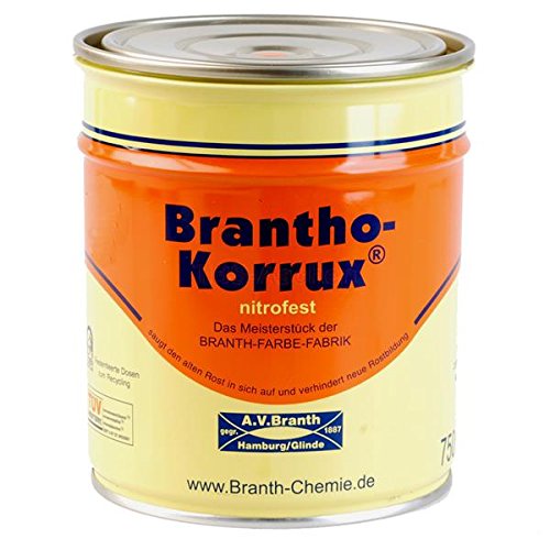 Brantho Korrux nitrofest 5 Liter 7016 Anthrazitgrau von Brantho Korrux