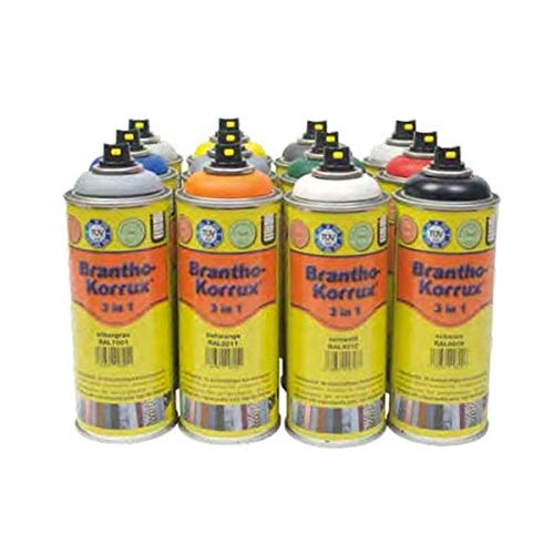 Brantho Korrux "3 in 1" 400 ml Spraydose RAL-Ton Farbauswahl Brantho Korrux "3 in 1" 400 ml Spraydose RAL-Ton Farbauswahl von Brantho Korrux