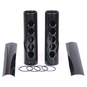 Brauns Twinparts Gabelrohrhülsensets Hole-Version in schwarz Braun's von Braun's Twinparts