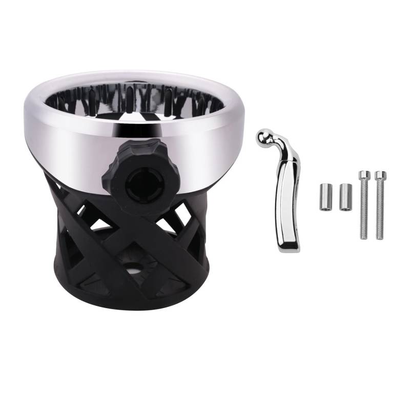 Breeshy Motorradbecher GeträNkehalter Einstellbarer Wasserhalter für Goldwing 1800 GL1800 2018 2019 2020 von Breeshy