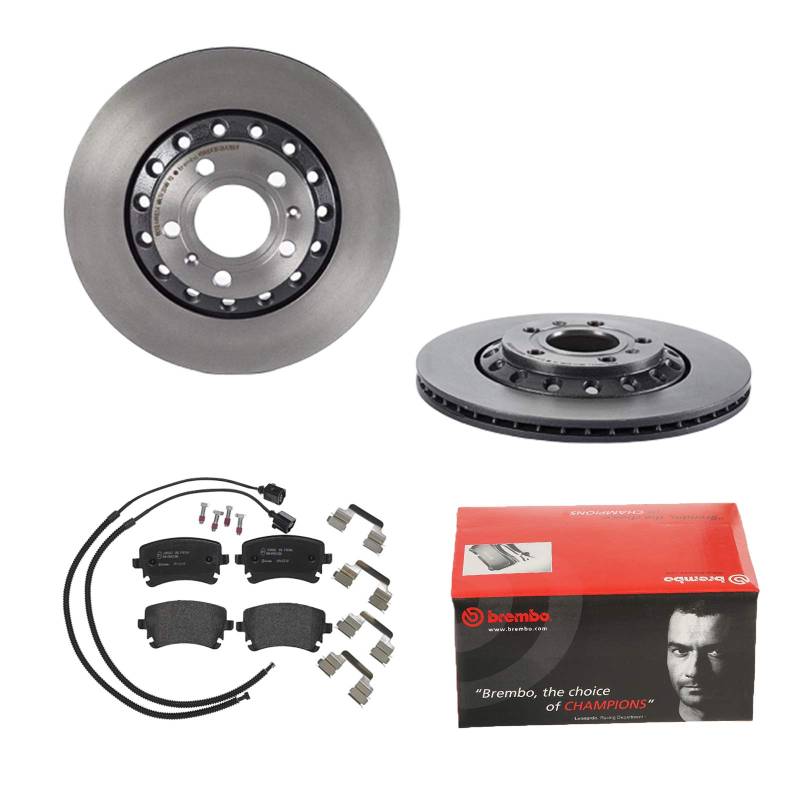 2 Bremsscheiben belüftet 310 mm + Bremsbeläge Hinten von Brembo Innenbelüftet (1420-56219) Bremsensatz Bremsanlage Bremsen-Kit,Bremsenset, Bremsscheiben, Bremsbeläge, Bremsen-Set, Beläge, Bremsbelag, von Brembo