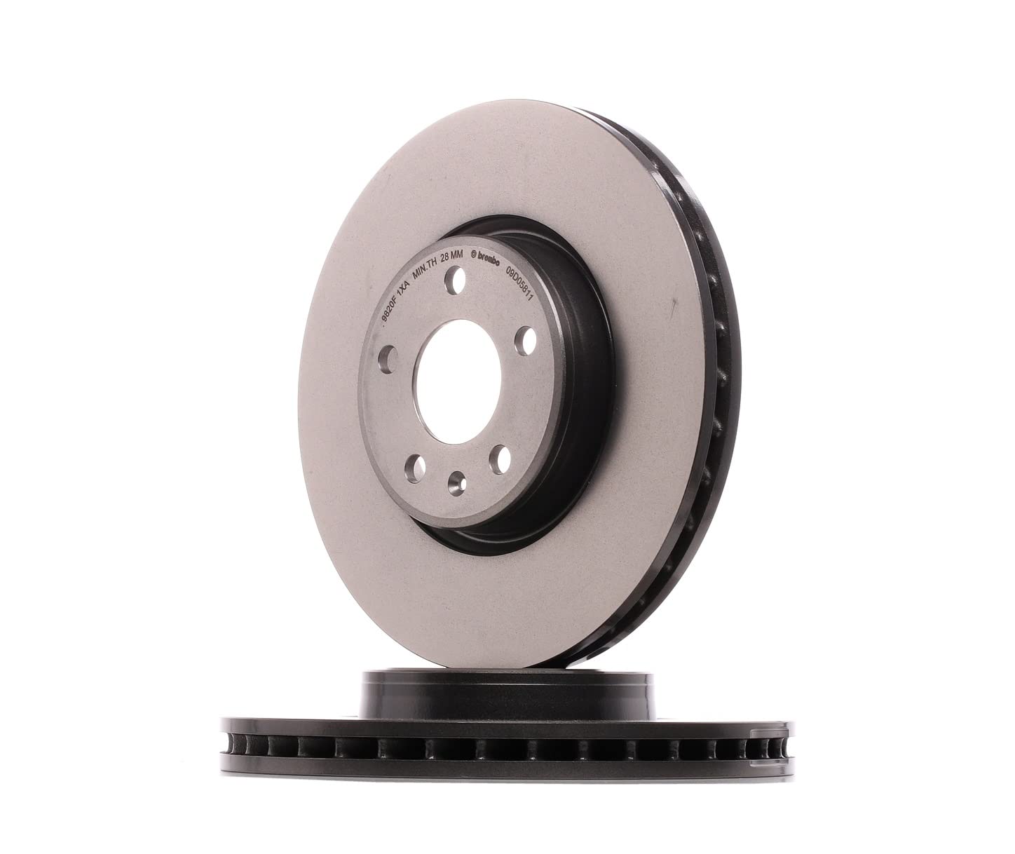 2x BREMBO Bremsscheibe Vorne Ø318mm Höhe: 57mm Dicke: 30mm innenbelüftet 09.D058.11 von Brembo