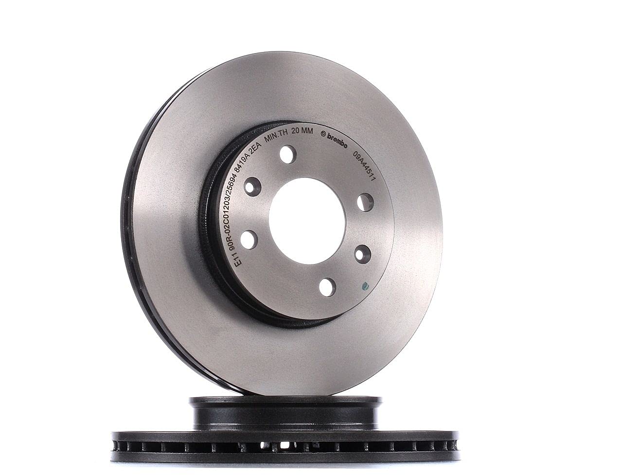 2x BREMBO Bremsscheibe Vorne Ø256mm Höhe: 47mm Dicke: 22mm innenbelüftet 09.A445.11 2x BREMBO Bremsscheibe Vorne Ø256mm Höhe: 47mm Dicke: 22mm innenbelüftet 09.A445.11 von Brembo
