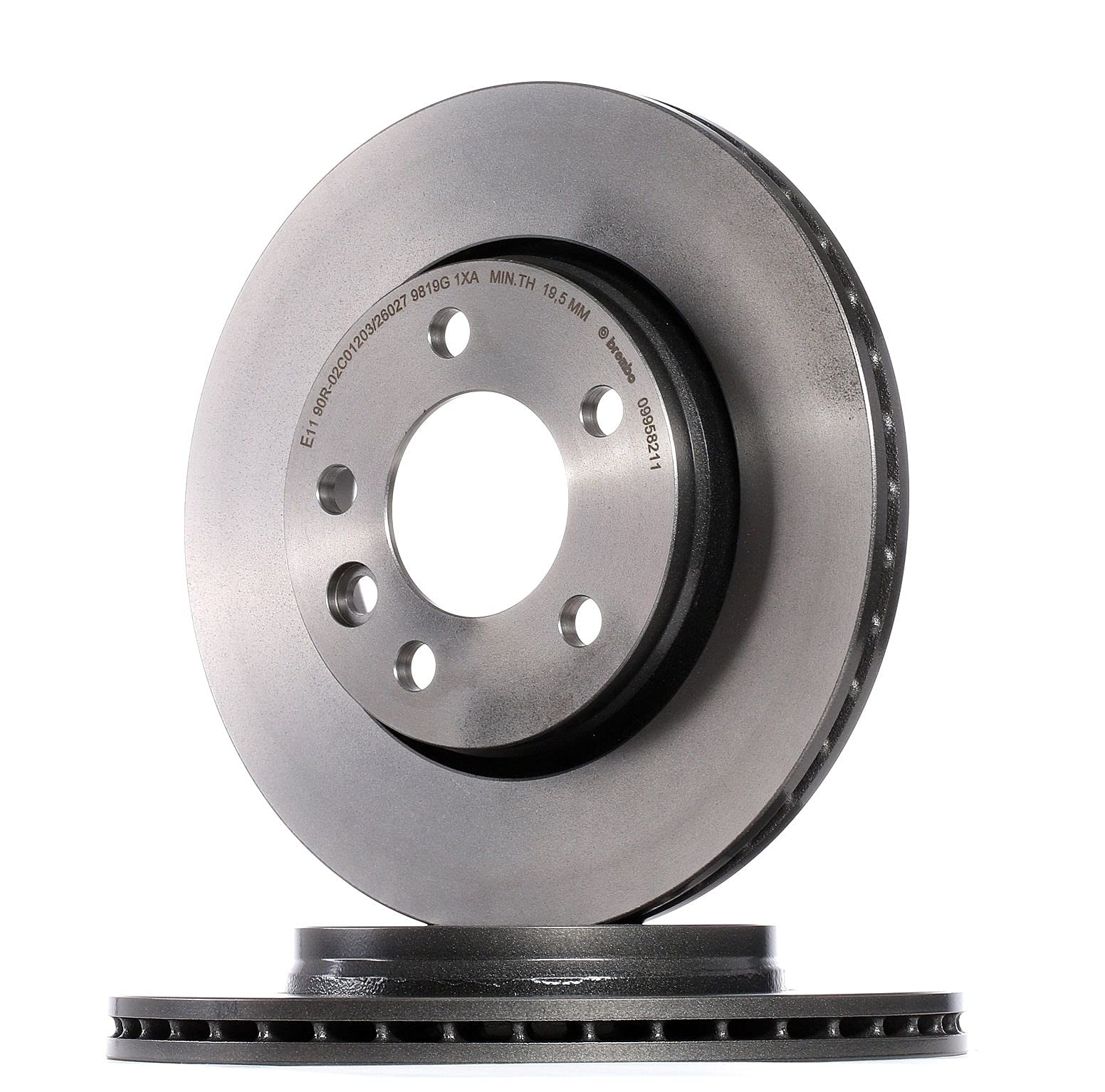 2x BREMBO Bremsscheibe Hinten Ø294mm Höhe: 45mm Dicke: 22mm innenbelüftet 09.9582.11 2x BREMBO Bremsscheibe Hinten Ø294mm Höhe: 45mm Dicke: 22mm innenbelüftet 09.9582.11 von Brembo
