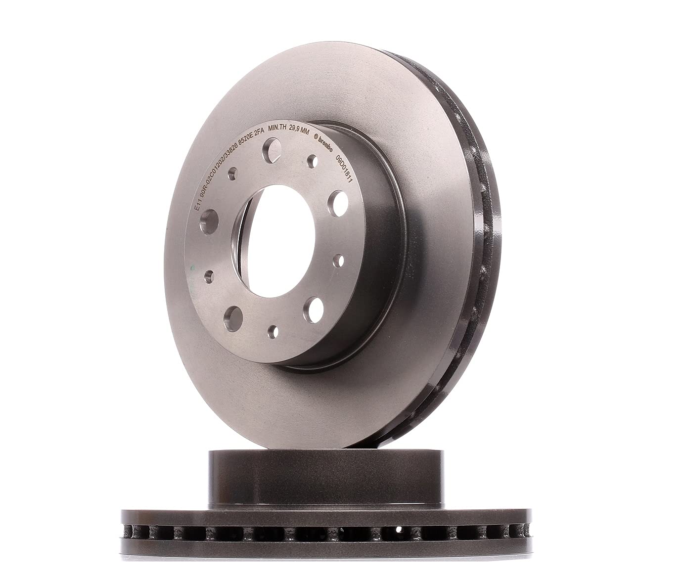 2x BREMBO Bremsscheibe Ø300mm Höhe: 74mm Dicke: 32mm innenbelüftet 09.D018.11 2x BREMBO Bremsscheibe Ø300mm Höhe: 74mm Dicke: 32mm innenbelüftet 09.D018.11 von Brembo
