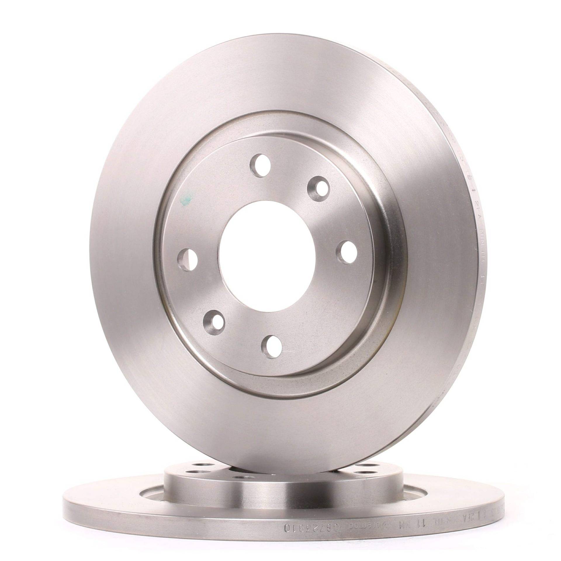 2x BREMBO Bremsscheibe Vorne Ø266mm Höhe: 27mm Dicke: 13mm voll 08.7238.10 2x BREMBO Bremsscheibe Vorne Ø266mm Höhe: 27mm Dicke: 13mm voll 08.7238.10 von Brembo