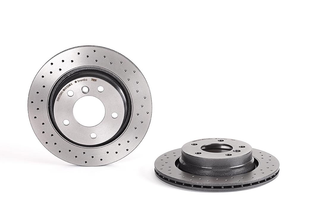Brembo 09.7702.1X Xtra UV-beschichteter, belüfteter Bremsrotor hinten BMW/BMW (BRILLIANCE) OE# 34216855154 Brembo 09.7702.1X Xtra UV-beschichteter, belüfteter Bremsrotor hinten BMW/BMW (BRILLIANCE) OE# 34216855154 von Brembo