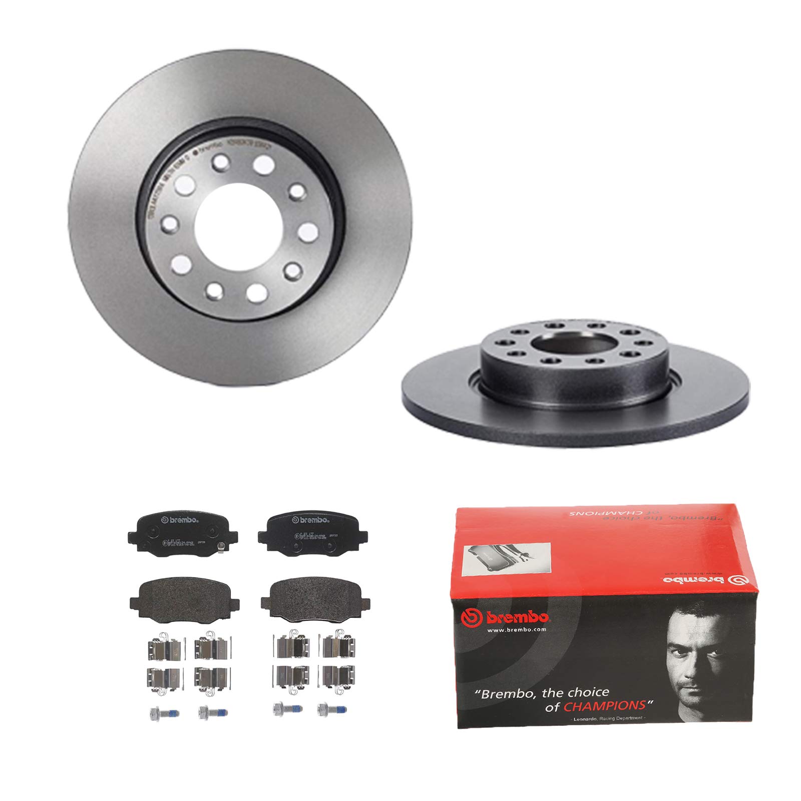 BREMBO BREMSSCHEIBEN Ø278MM + BREMSBELÄGE HINTEN FÜR JEEP RENEGADE FIAT 500X BREMBO BREMSSCHEIBEN Ø278MM + BREMSBELÄGE HINTEN FÜR JEEP RENEGADE FIAT 500X von Brembo